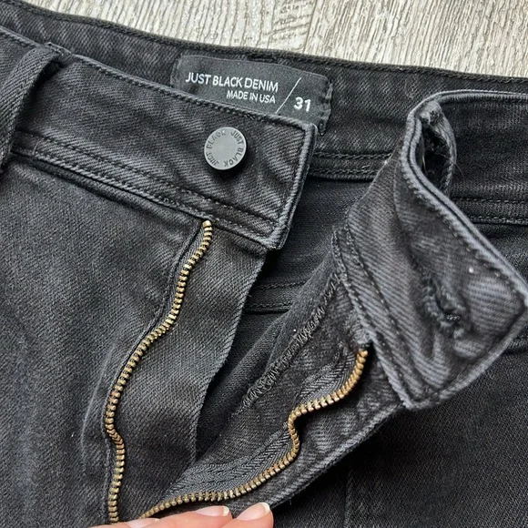 Just Black Denim Nautical Wide Leg - Picture 3 of 7